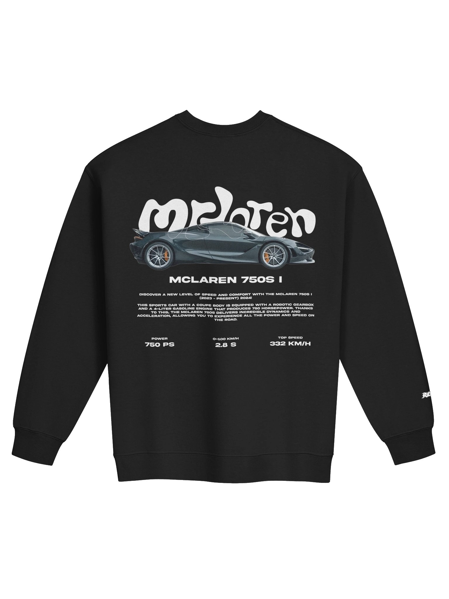 Mclaren 750S I Sweatshirt - Bulvant - uitexS7RPDs