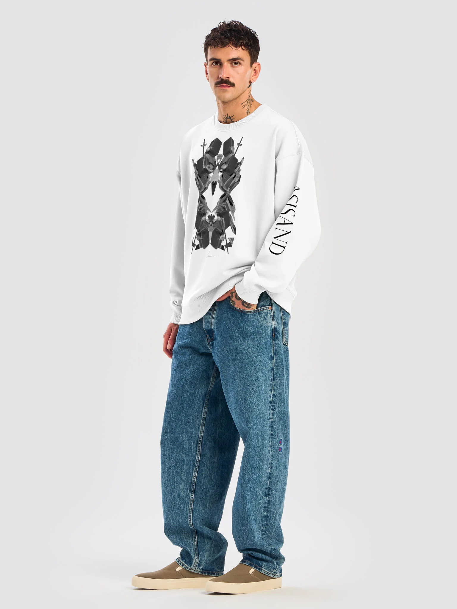 001 ASSEMBLY UNISEX OVERSIZED SWEATSHIRT WT 26 product image (8)