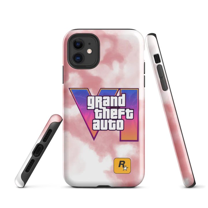 Grand Theft Auto VI Cloudy Logo Tough iPhone® Case product image (1)
