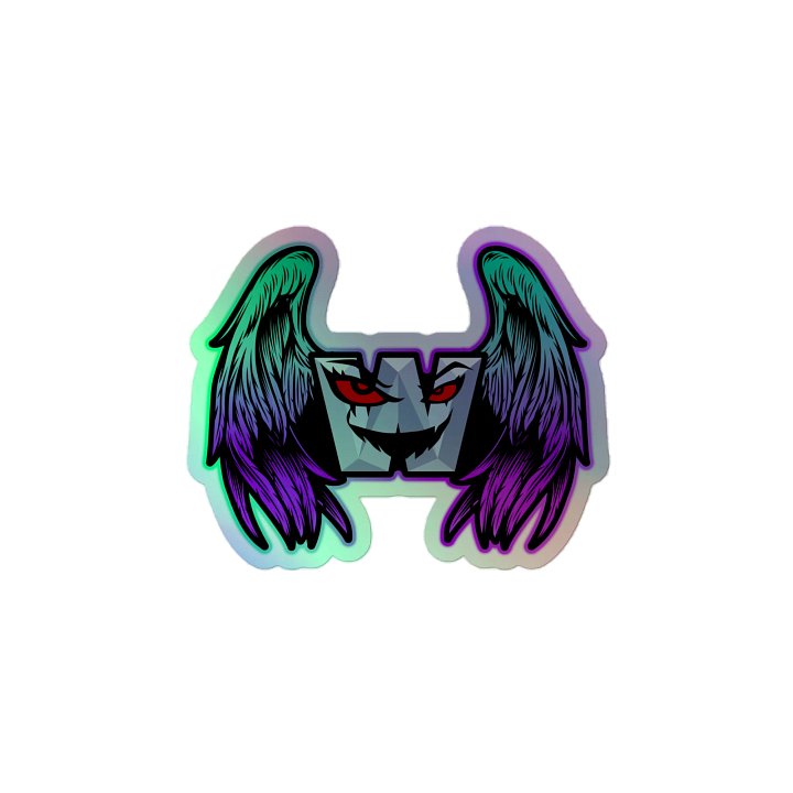 WingsOfRampage Wickedness Holographic Sticker Sheet product image (2)