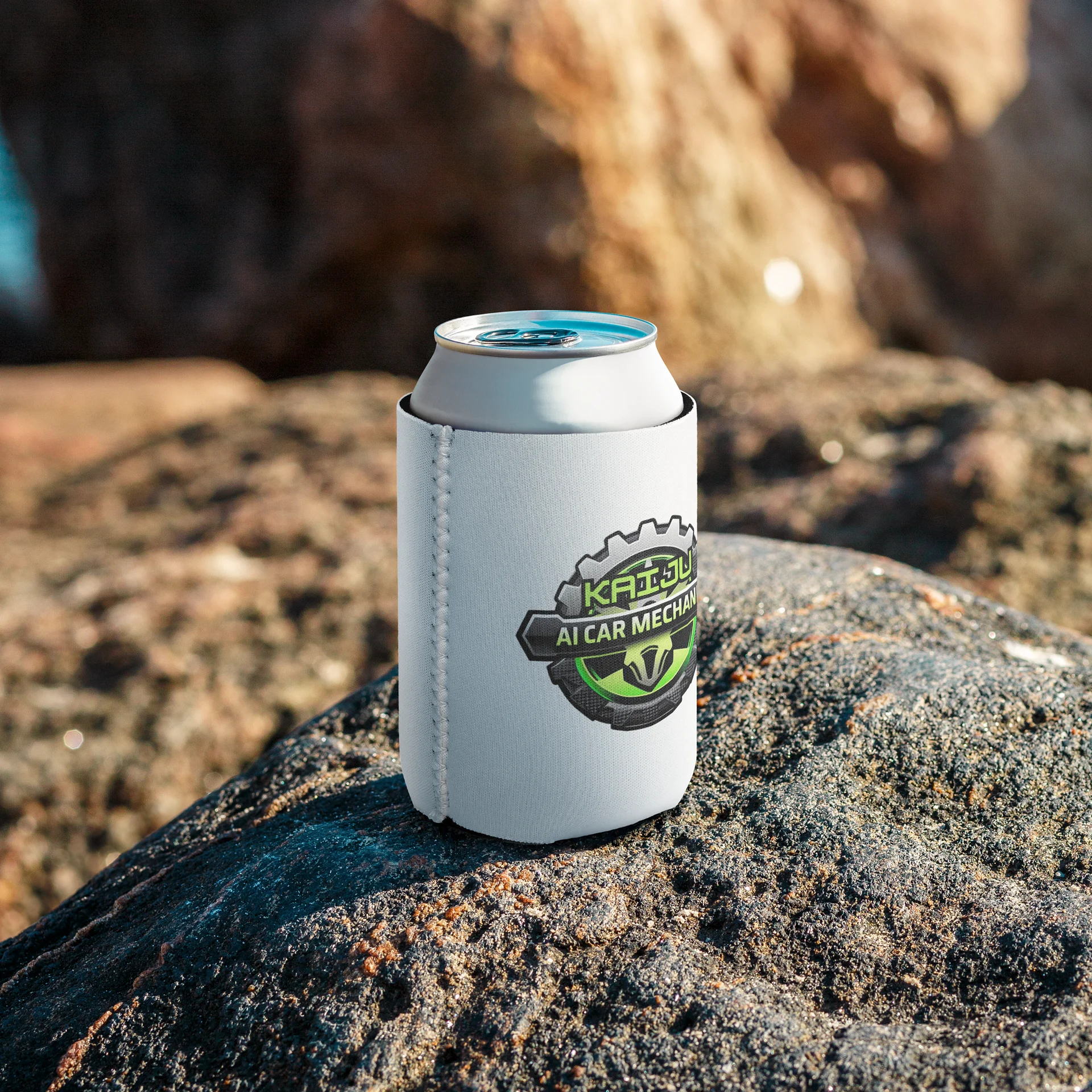 Kaiju Mechanic Logo Can Cooler product image (7)