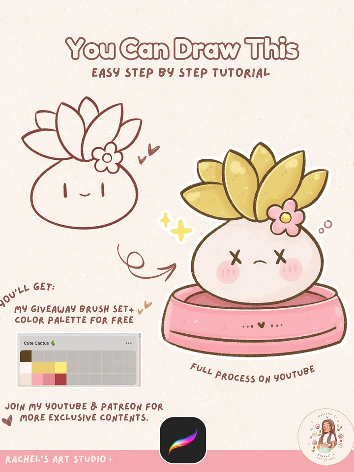 Cute Cactus Palette 🌵 product image (1)