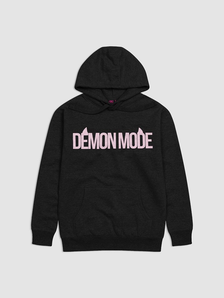 Demon Mode - Oni Echo Echo Hoodie (Pink Lettering) product image (1)