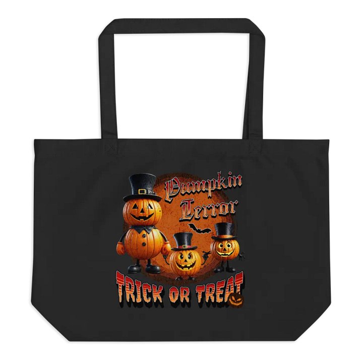 Pumpkin Terror Trick Or Treat Eco Tote product image (1)