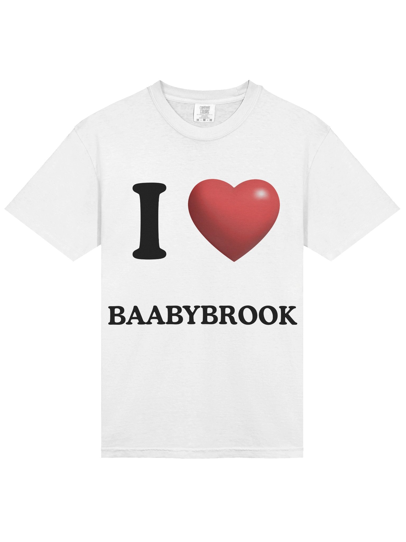 love me - white tee product image (3)