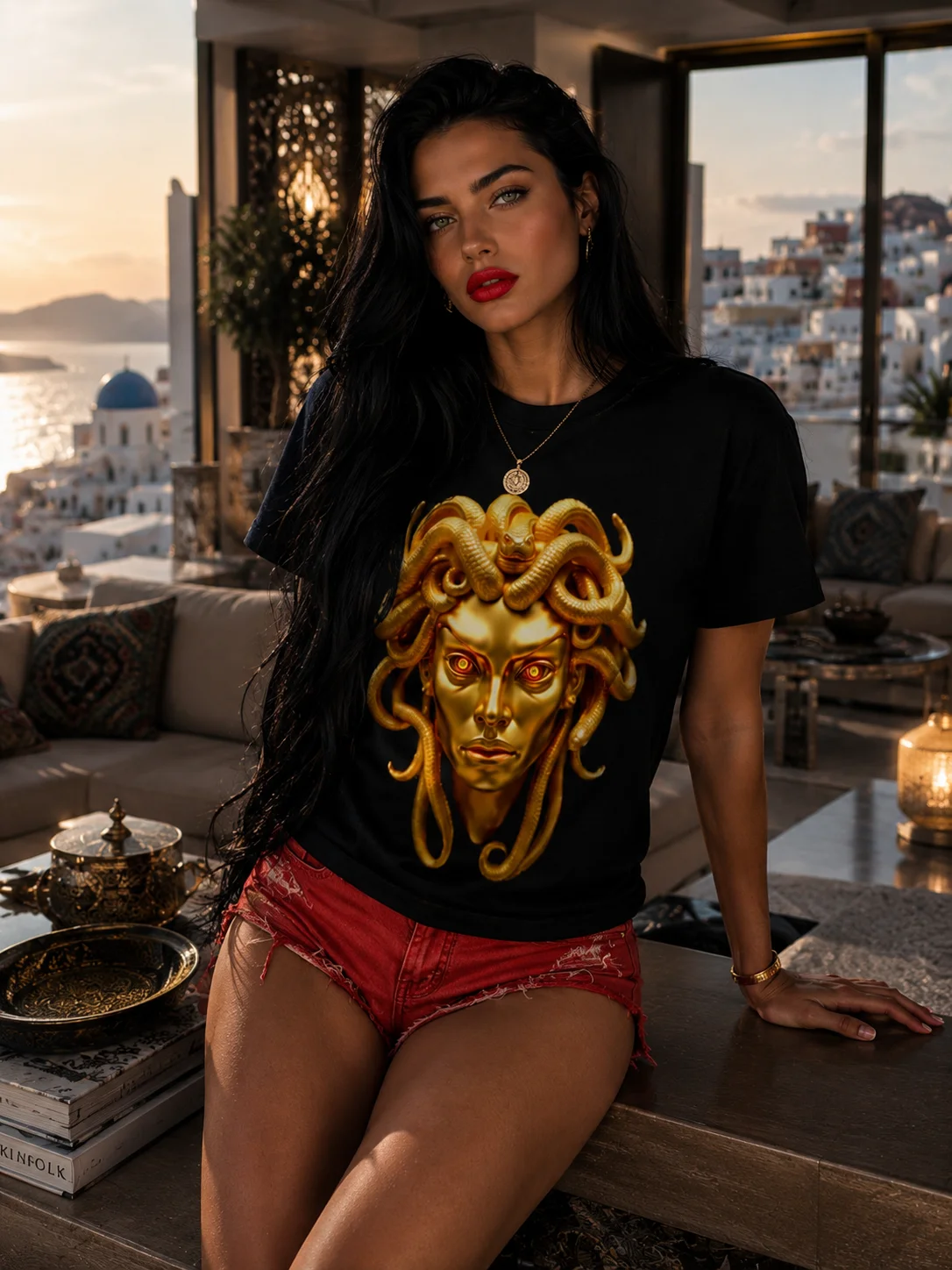 Gaze of the Golden Serpent T-Shirt product image (1)