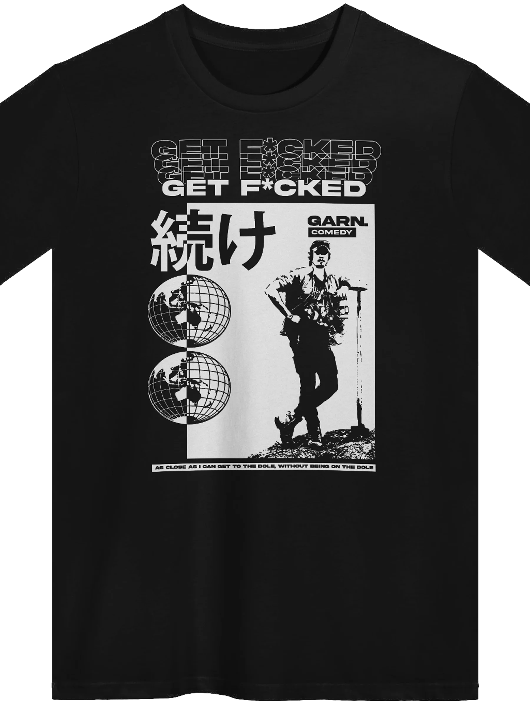 Official Garn 'Get F*cked' Tee product image (1)