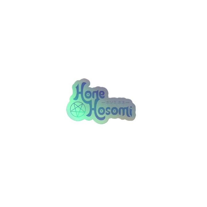 Hone Hosomi Holographic Logo Sticker product image (1)