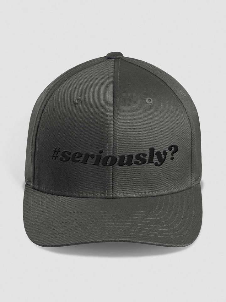 Seriously? (Blk) Flexfit Hat product image (8)