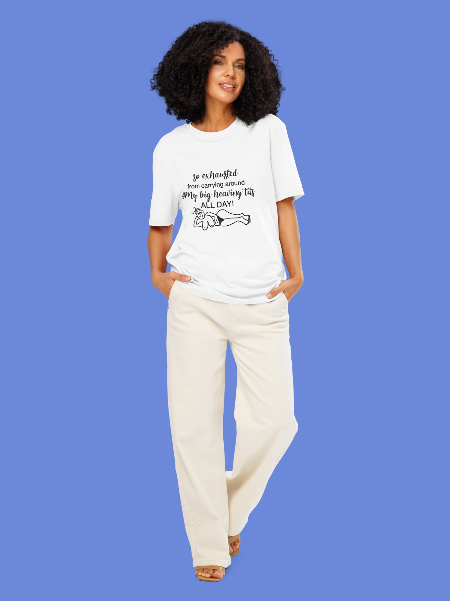 So Exhausted From Carrying Around My Big Heaving Tits All Day Shirt product image (10)