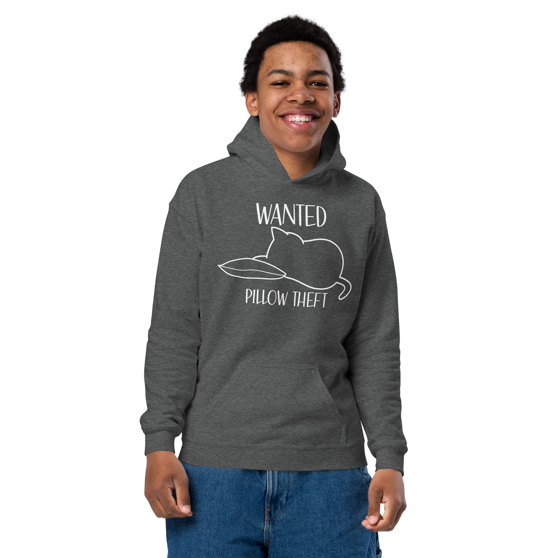 Wanted (Pillow Theft) - Unisex Youth Hoodie product image (7)