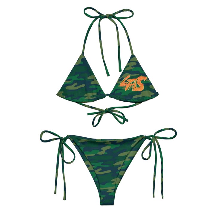 GAS Camo Orange Logo Bikini Set product image (1)