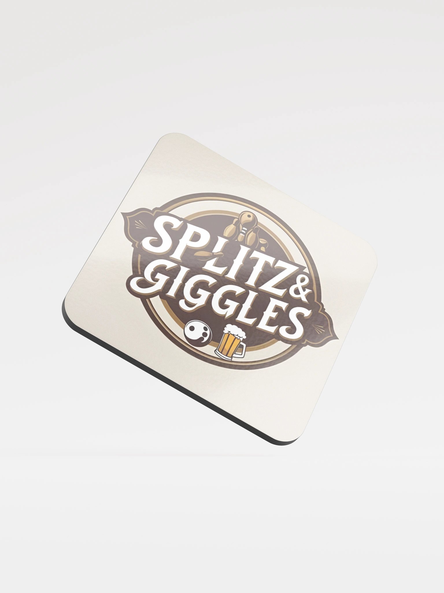 Splitz & Giggles Drinks Coaster product image (1)