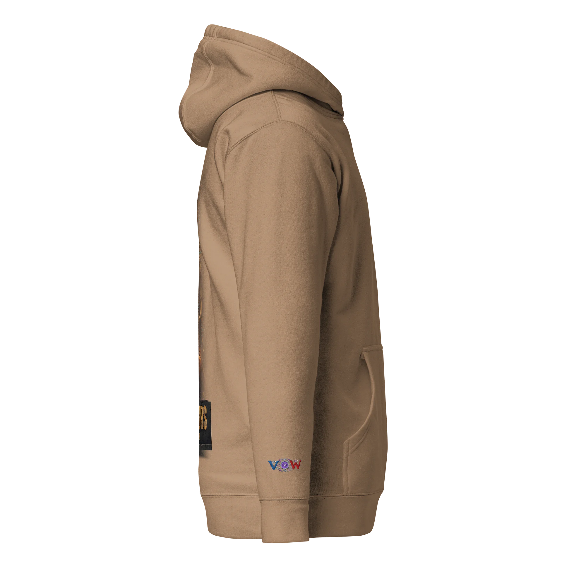 V2W “CROWNED IN STRUGGLE, JEWELED IN SURVIVAL “. Meditation Hoodie product image (7)