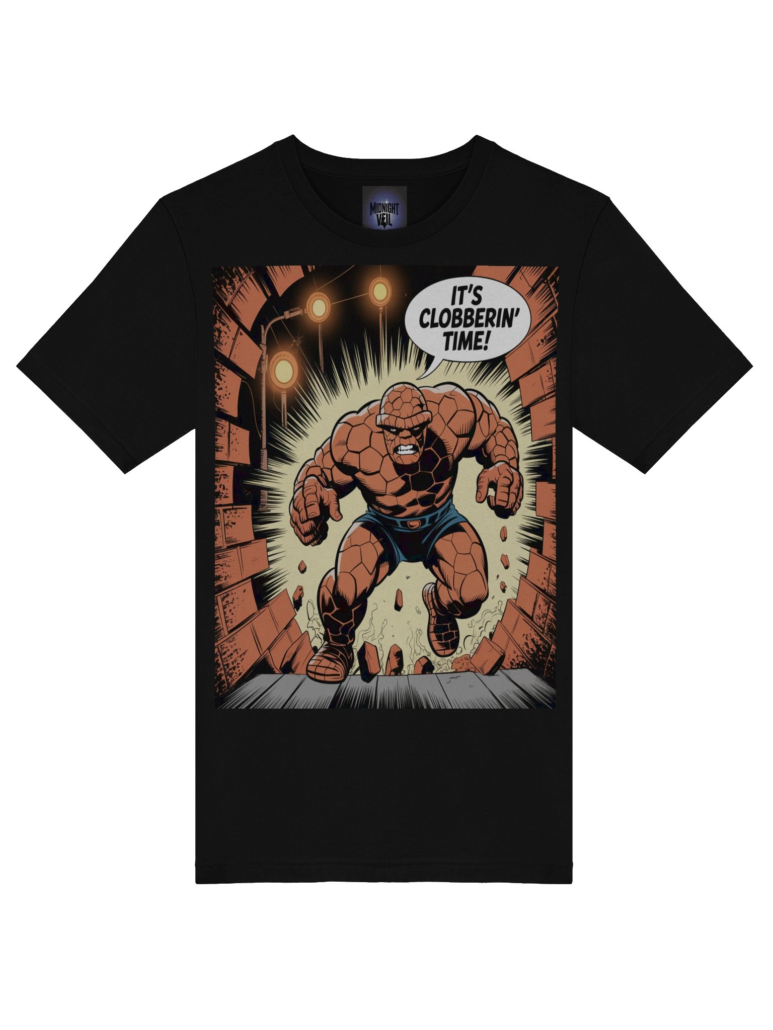 The Thing Clobberin' Time Supersoft T-Shirt – Ever-Lovin' Blue-Eyed Rampage product image (7)
