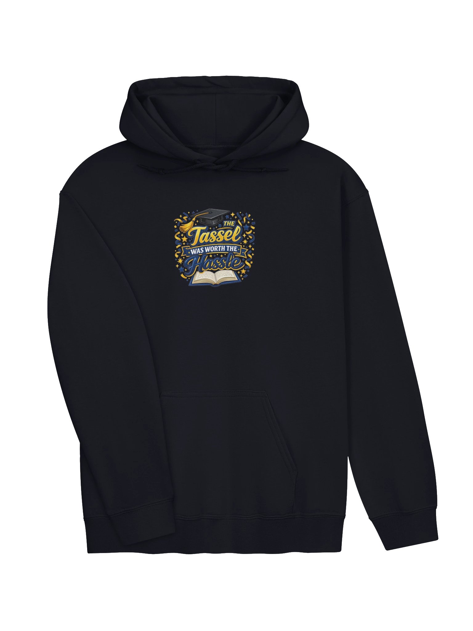 The Tassel Was Worth the Hassle — Men's Graduation Hoodie product image (11)