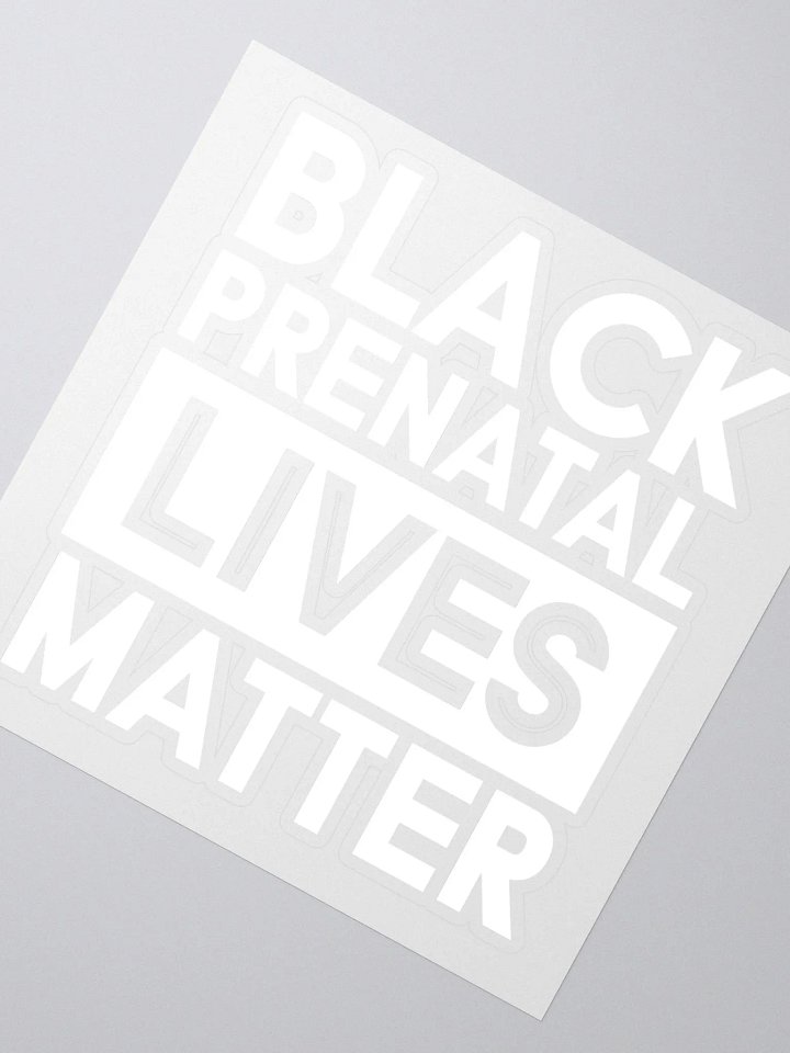 PLM Sticker (White) product image (4)