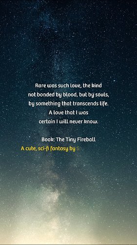 Dreaming of a rare love? You might enjoy this story. 

Book: The Tiny Fireball by Sameer Kochure.

Music by 🥰 Hriday Talur.

...