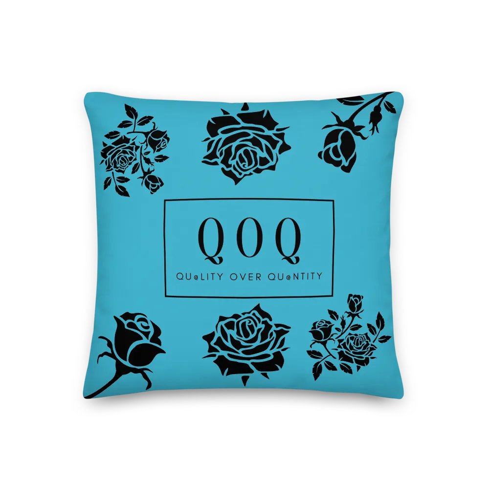 Rose Premium Pillow (Bright Summer Sky) product image (4)