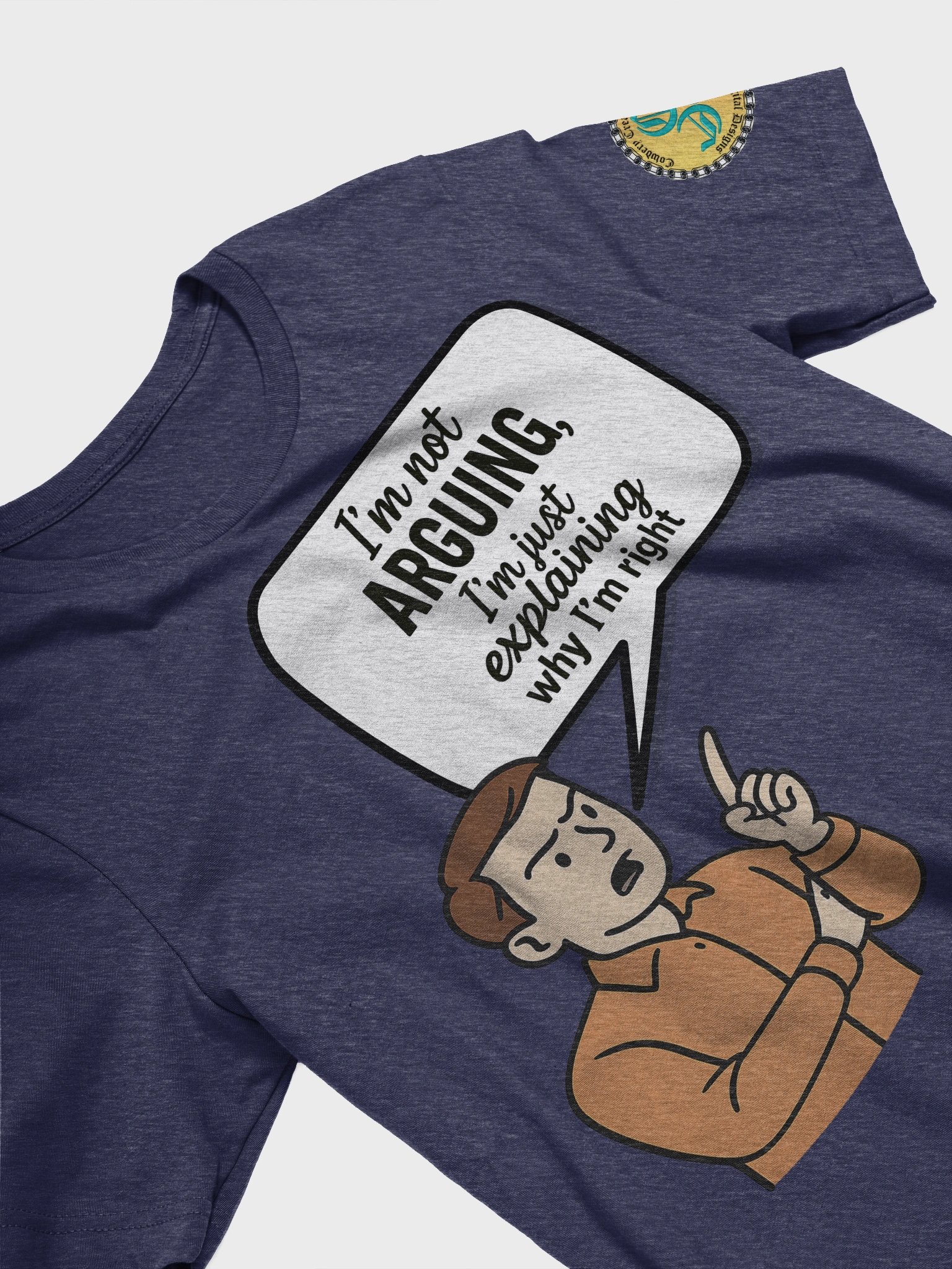 I'm not Arguing (Male) Bella+Canvas Supersoft T-Shirt Colors (2) product image (39)