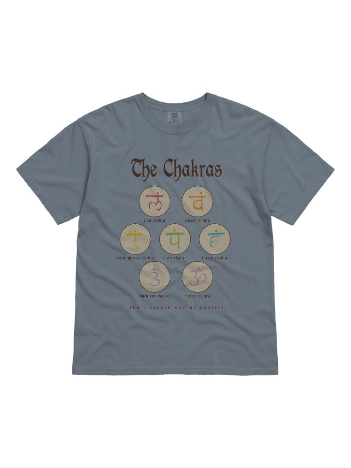 The Chakras T-shirt product image (1)