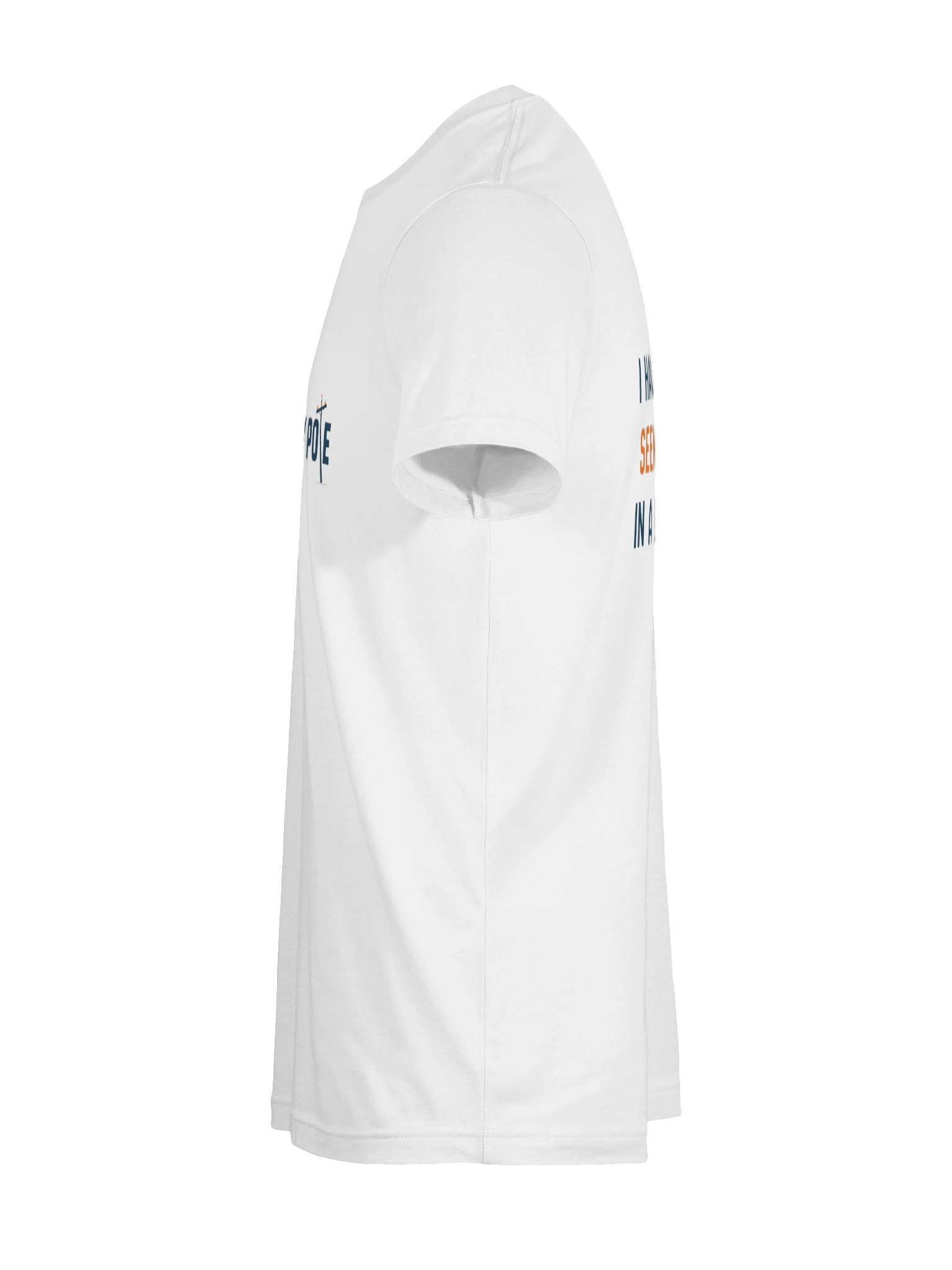 Haven't Even Seen My Pole Tee (White) product image (9)
