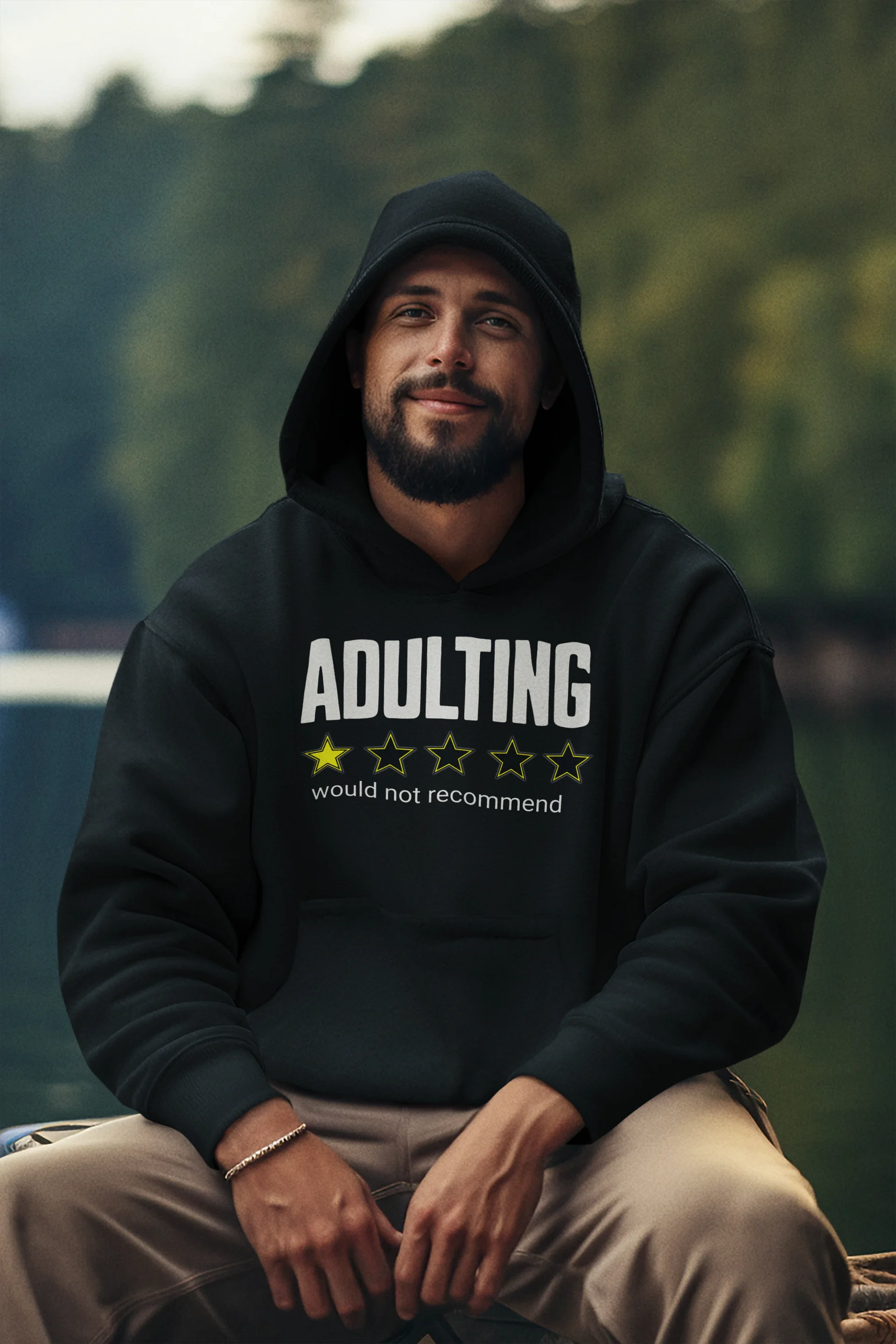 Adulting: Would Not Recommend Hoodie ( Unisex ) product image (47)