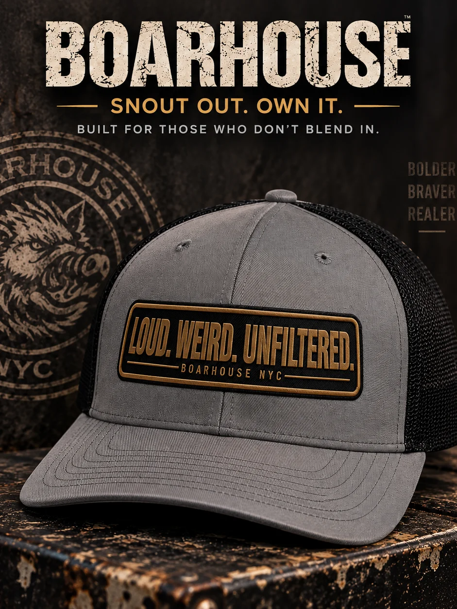 LOUD. WEIRD. UNFILTERED. TRUCKER HAT product image (1)