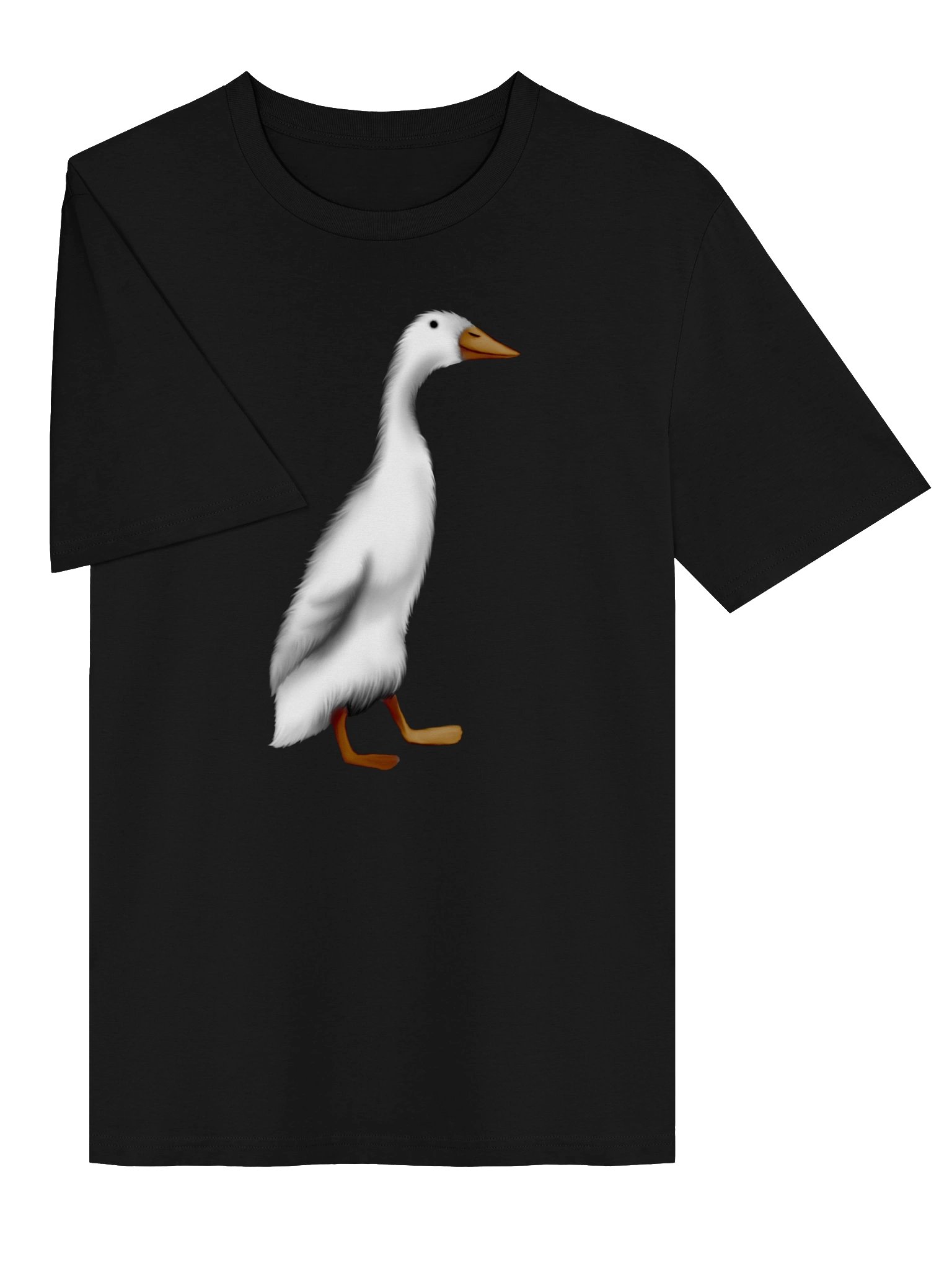 "Duck" T-Shirt. Unisex Stanley/Stella Organic Ribbed Neck T-Shirt product image (2)