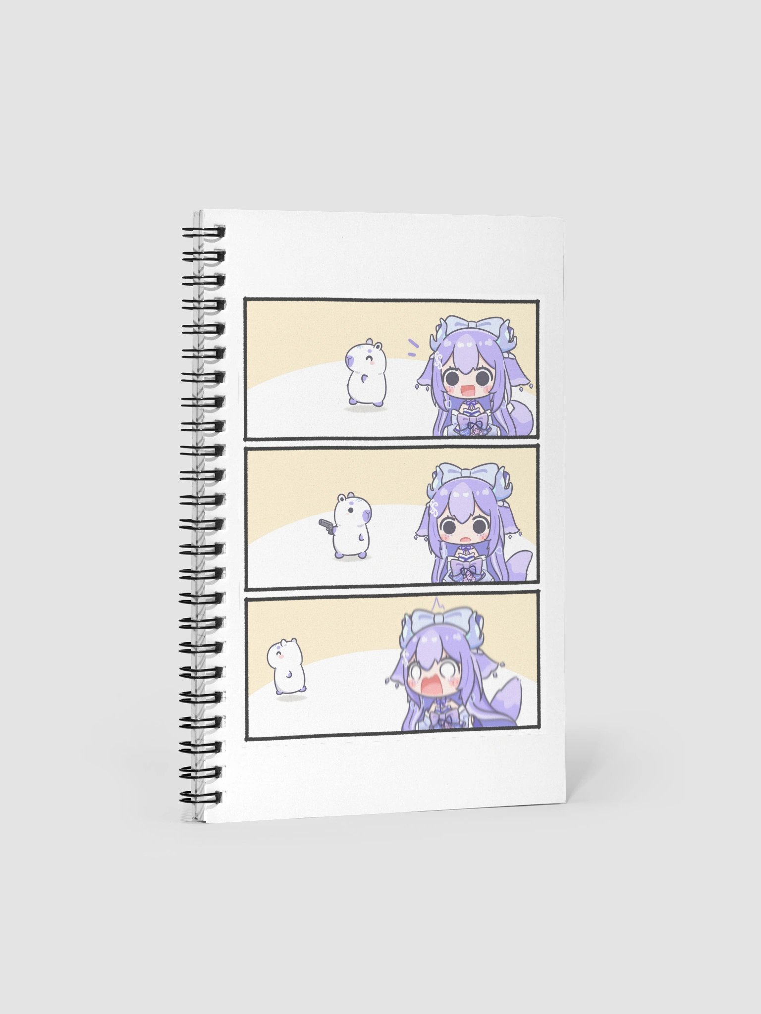 Clapton the Capybara Comic #3 Notebook product image (1)
