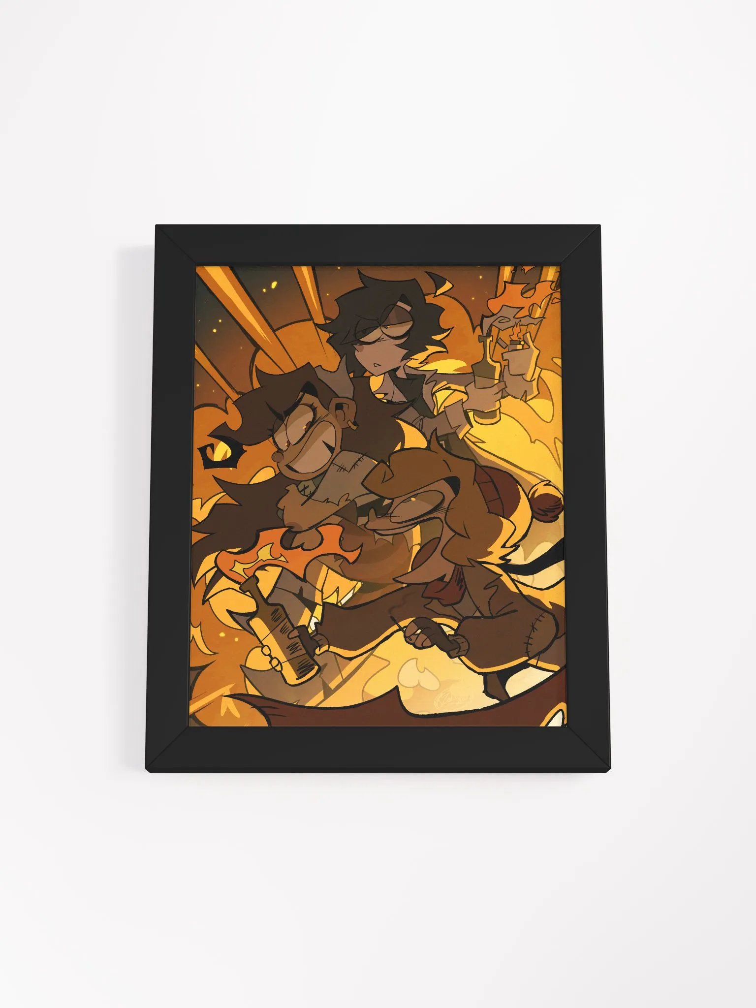 Ramshackle: Blowing Things Up Framed Print product image (1)