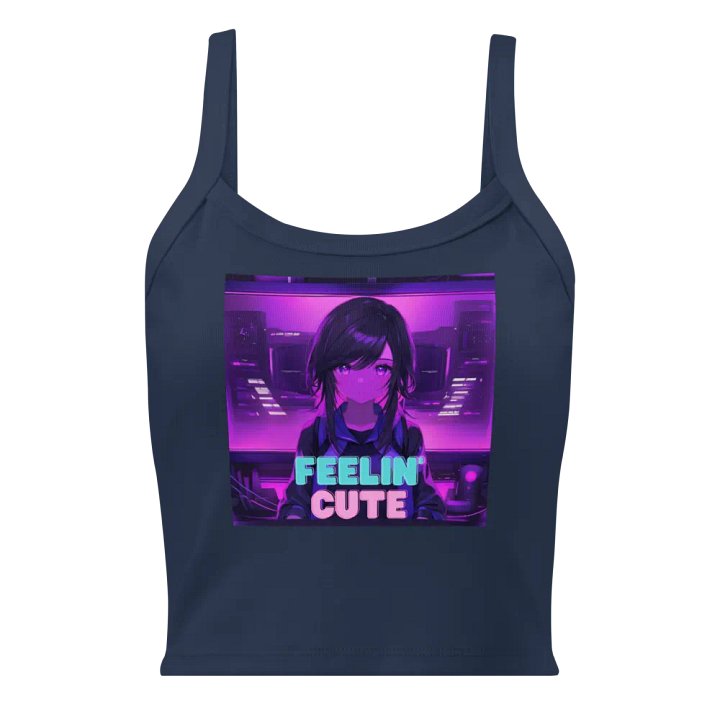 Neon Vibes Slim Rib Tank product image (19)