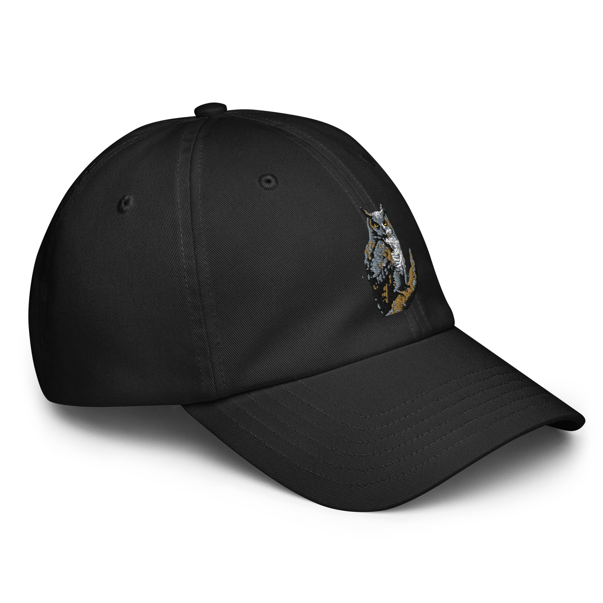 Horned Owl Embroidered Dad Hat product image (8)