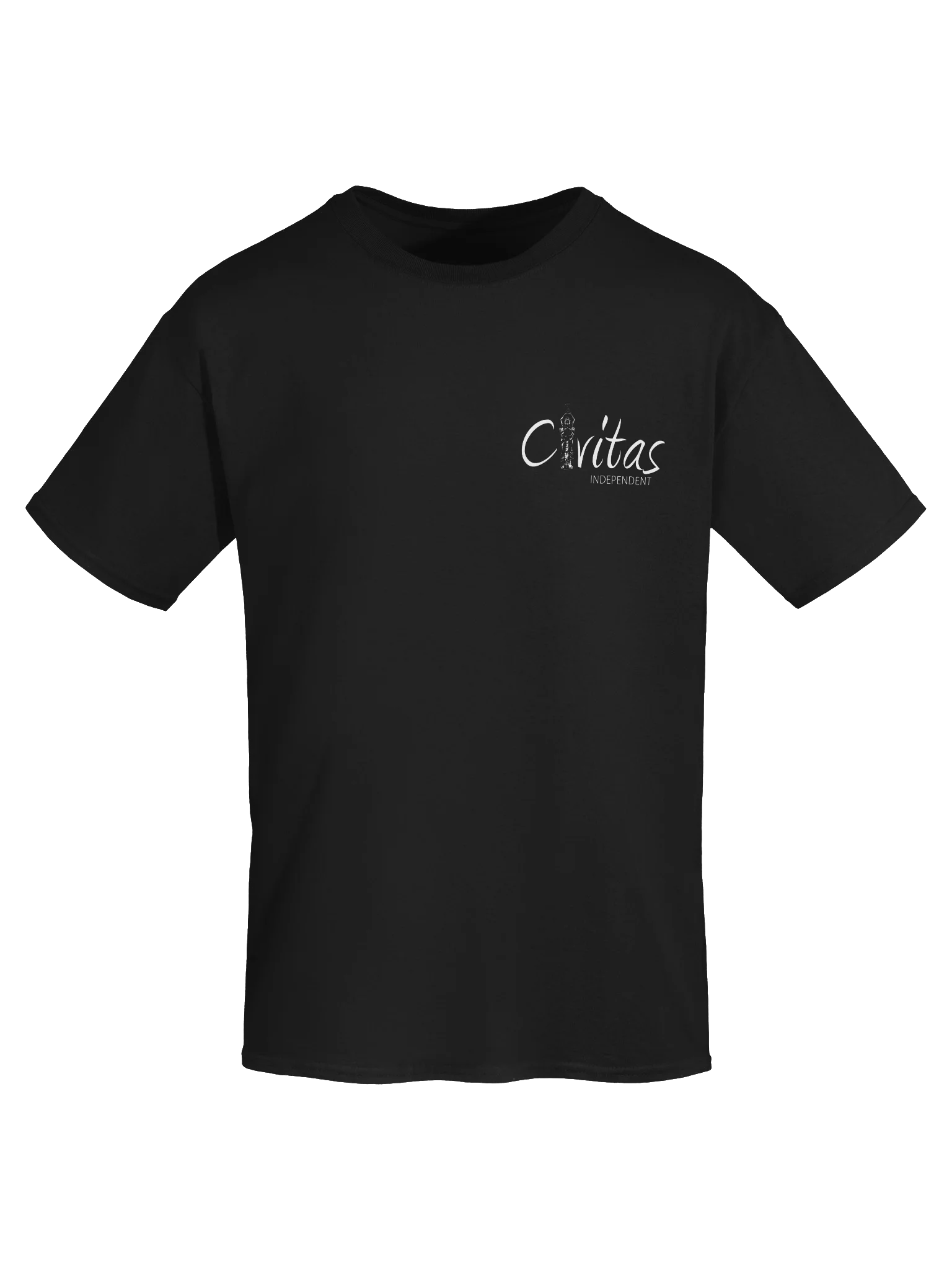 Statue Logo T-Shirt (White Logo) product image (5)