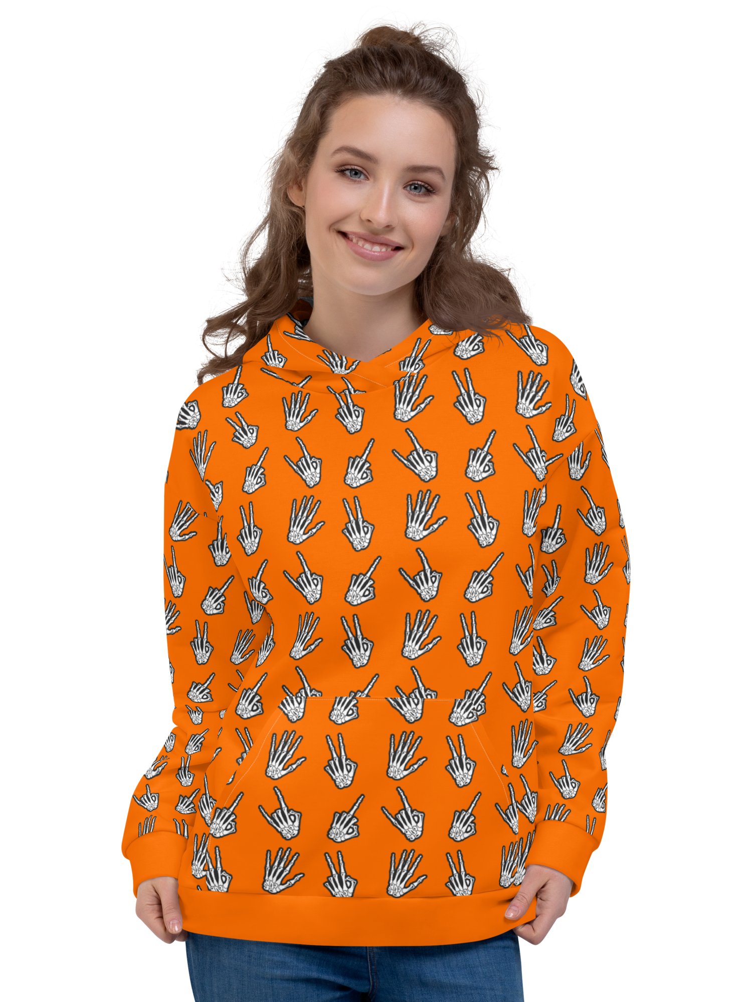 Bone Zone pattern classic hoodie product image (1)