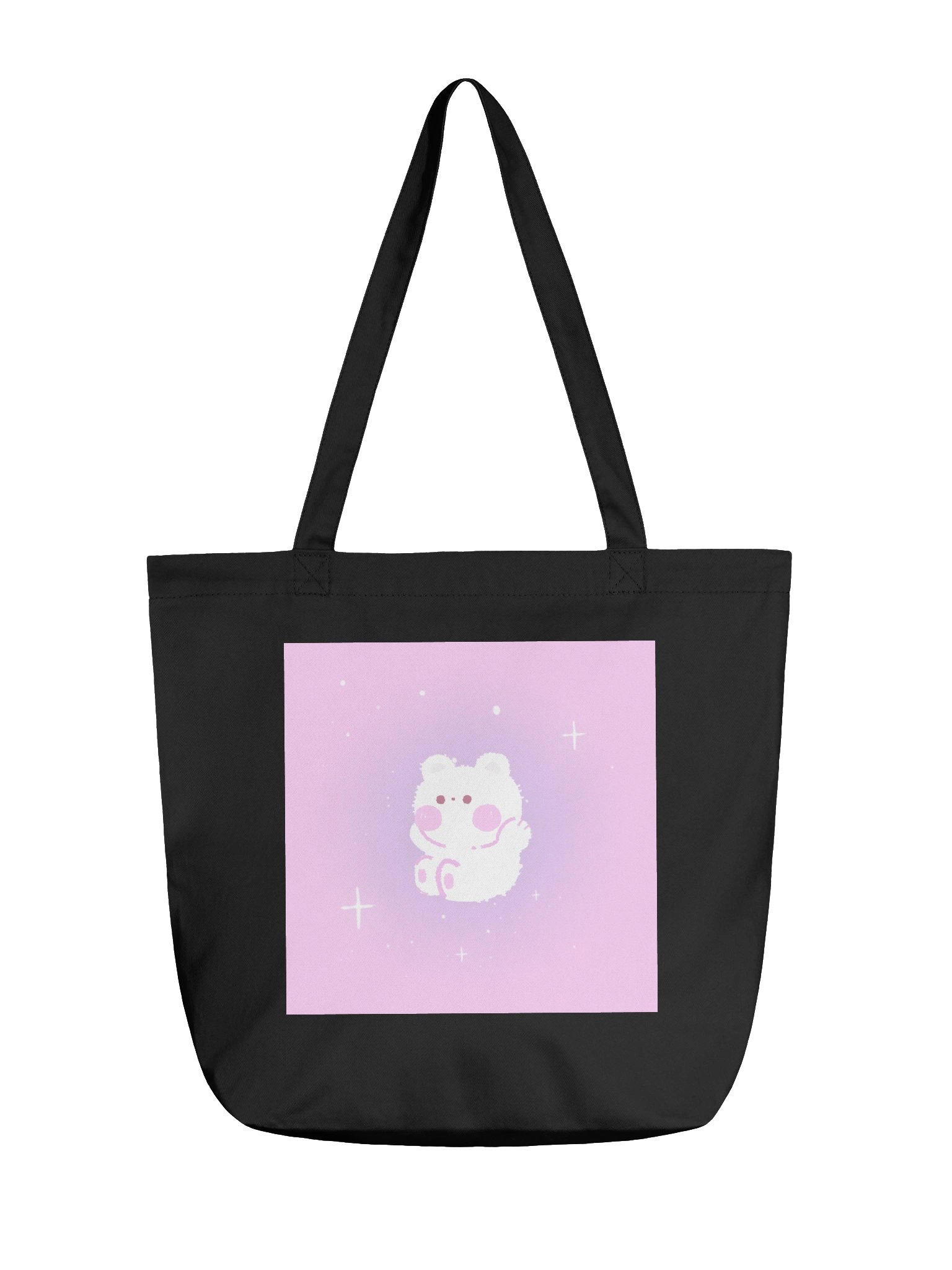 Dreamy Pink Bear Eco Tote product image (1)