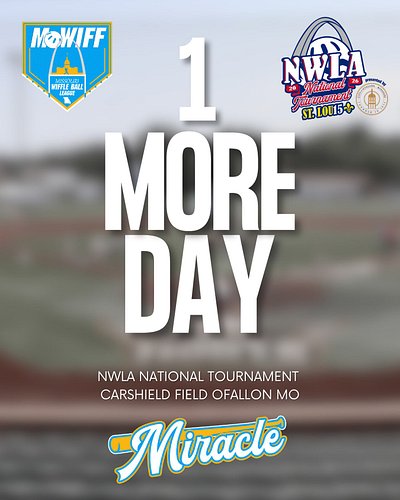 We are 1 day away from the 2026 National Tournament! 

Come out and support the guys tomorrow at CarShield field! 
@nwlatourn...
