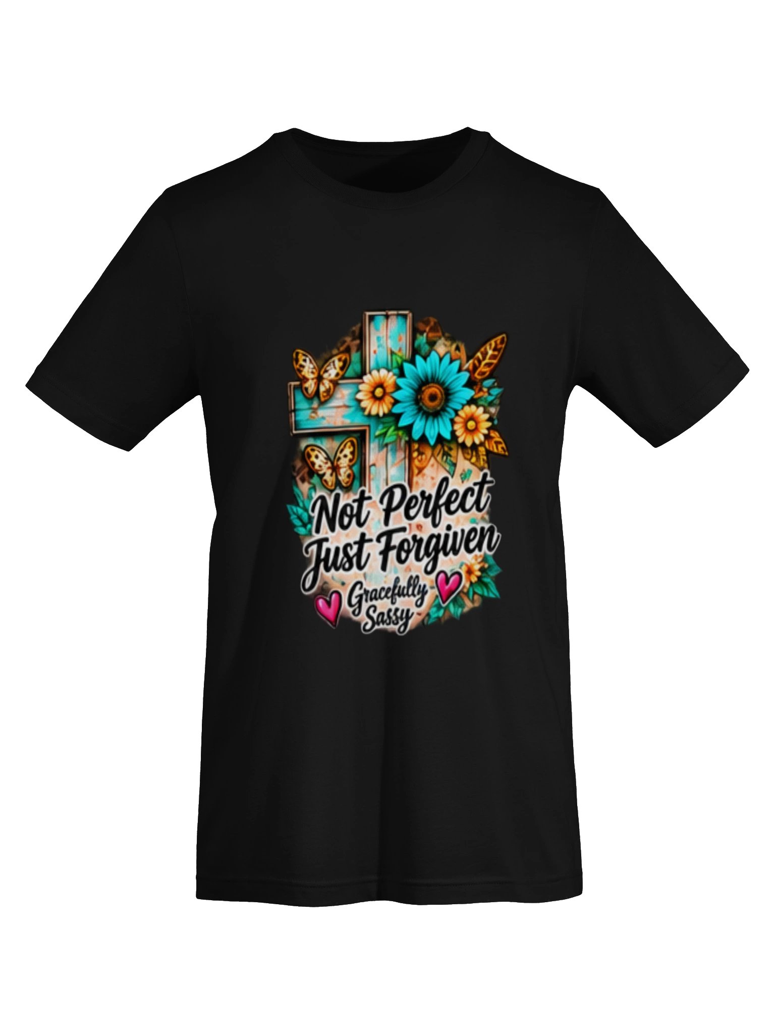 Not Perfect, Just Forgiven - Faith Graphic Tee product image (15)