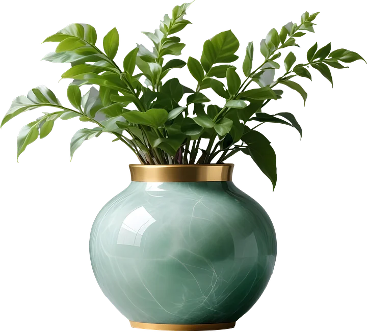 Jade Signature – Polished Jade Vase PNG product image (1)