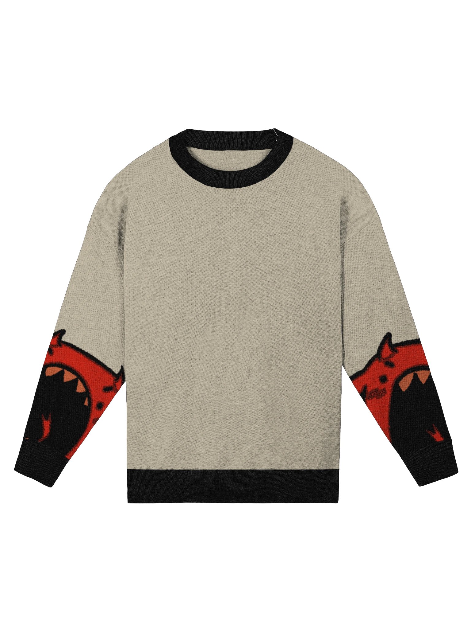 STRAIGHT UP DEMONIC SWEATER. product image (2)