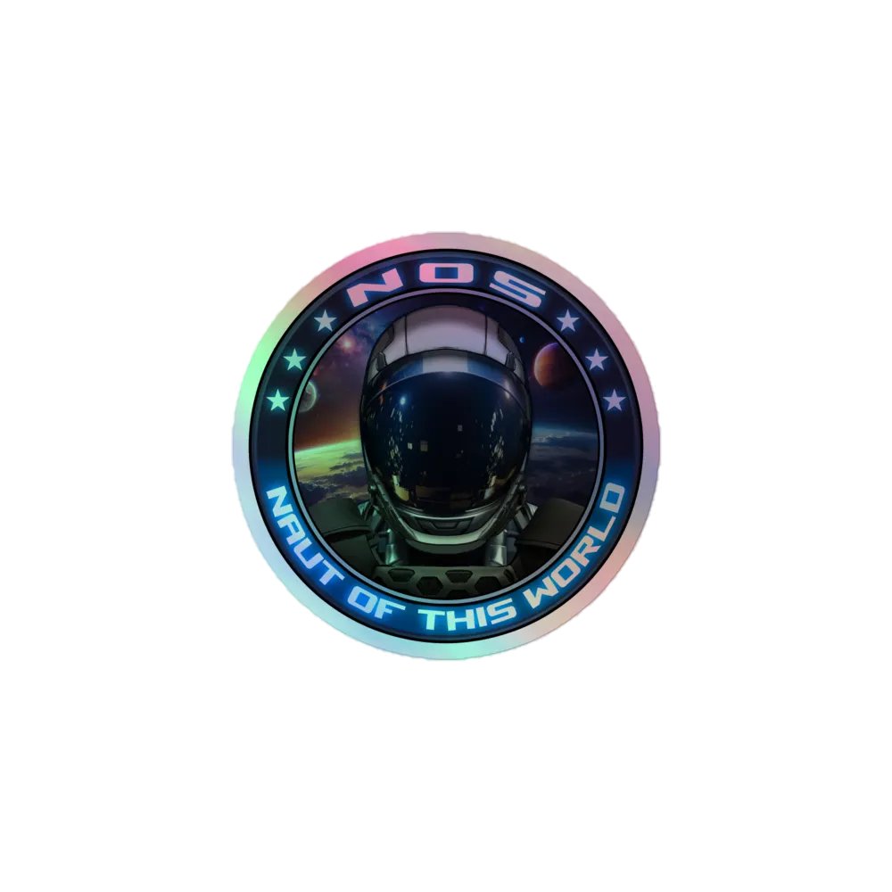 Nauty Holo Sticker product image (1)
