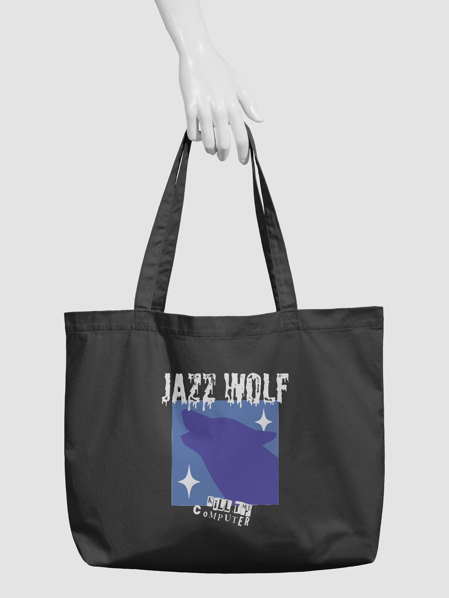 Jazz Wolf Eco Tote Bag product image (3)
