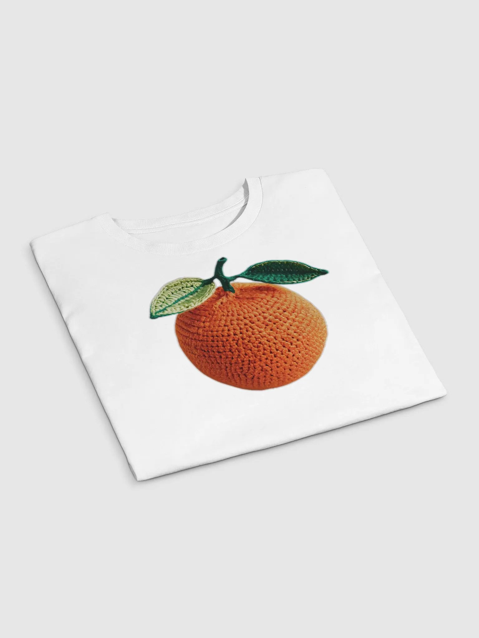 CozyAvocado Women's Premium Orange Crop Top #8 product image (3)