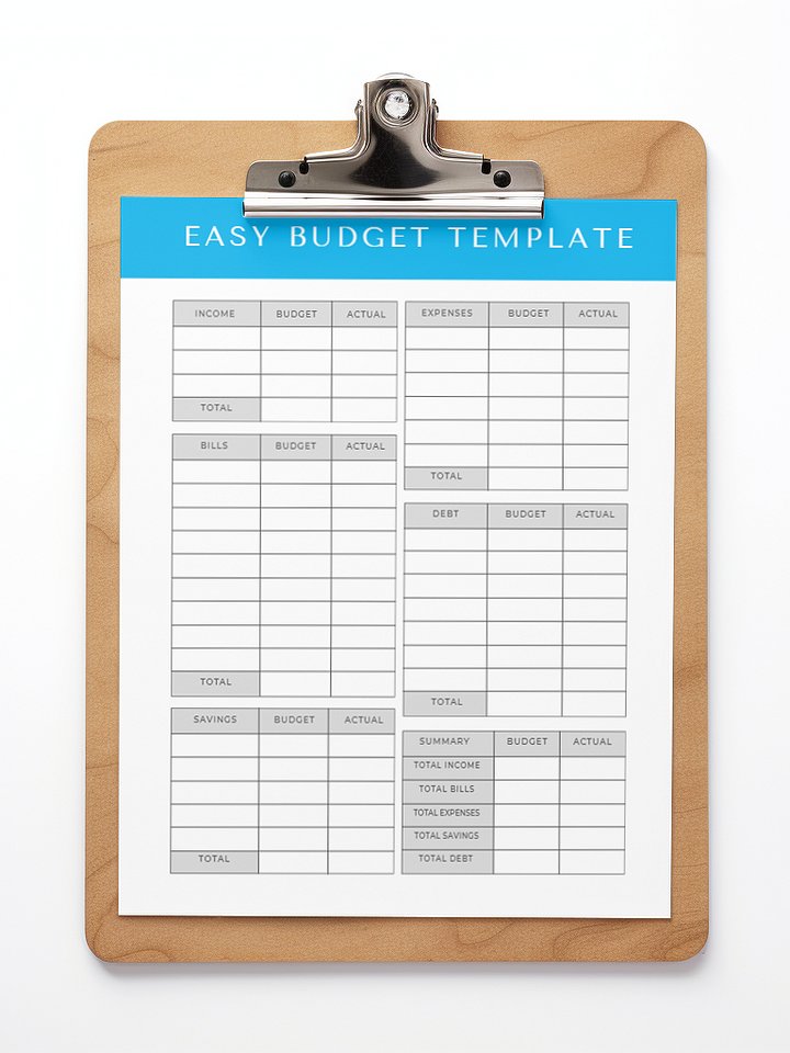 Easy Budget Template product image (1)