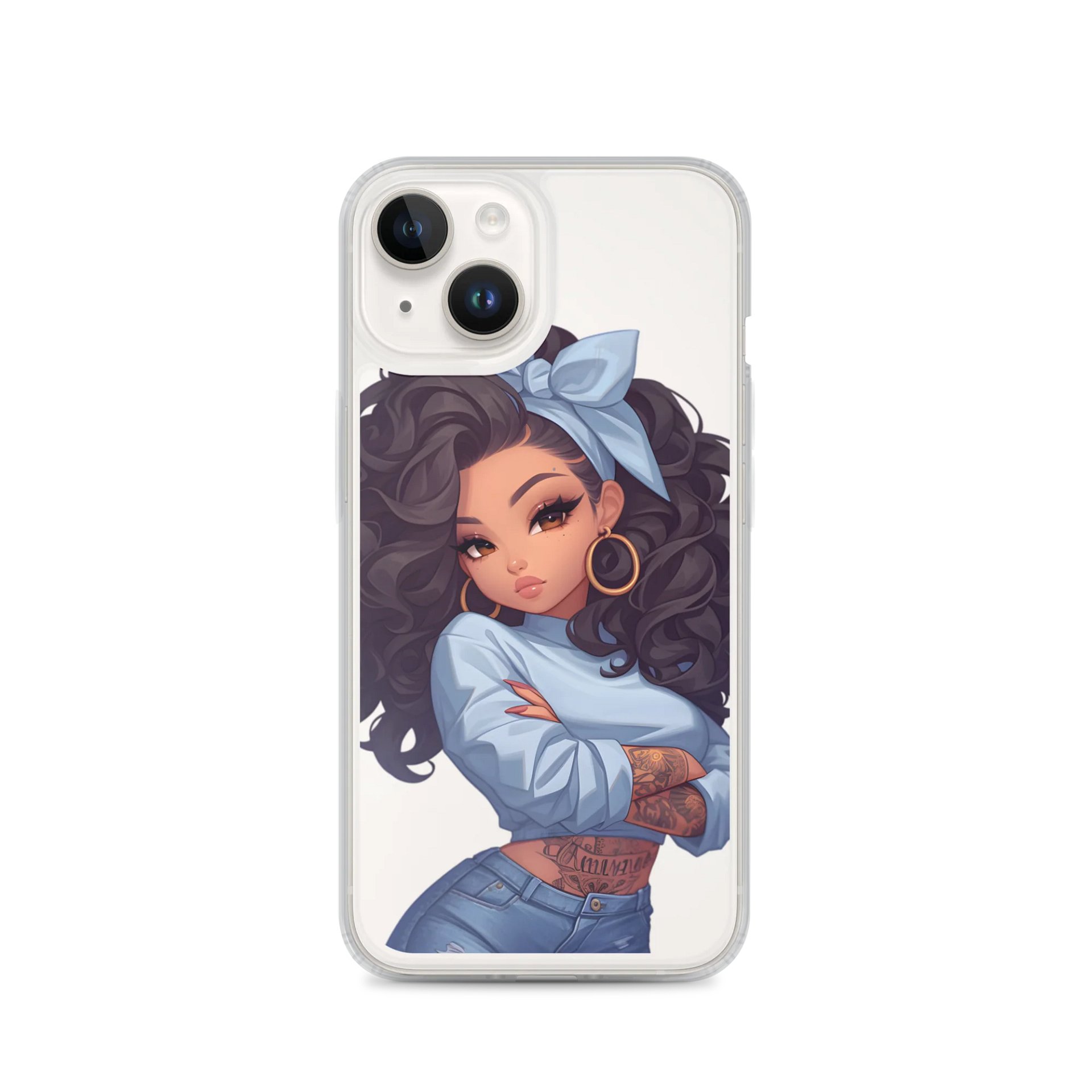 Blue Bow Beauty iPhone® Case product image (4)