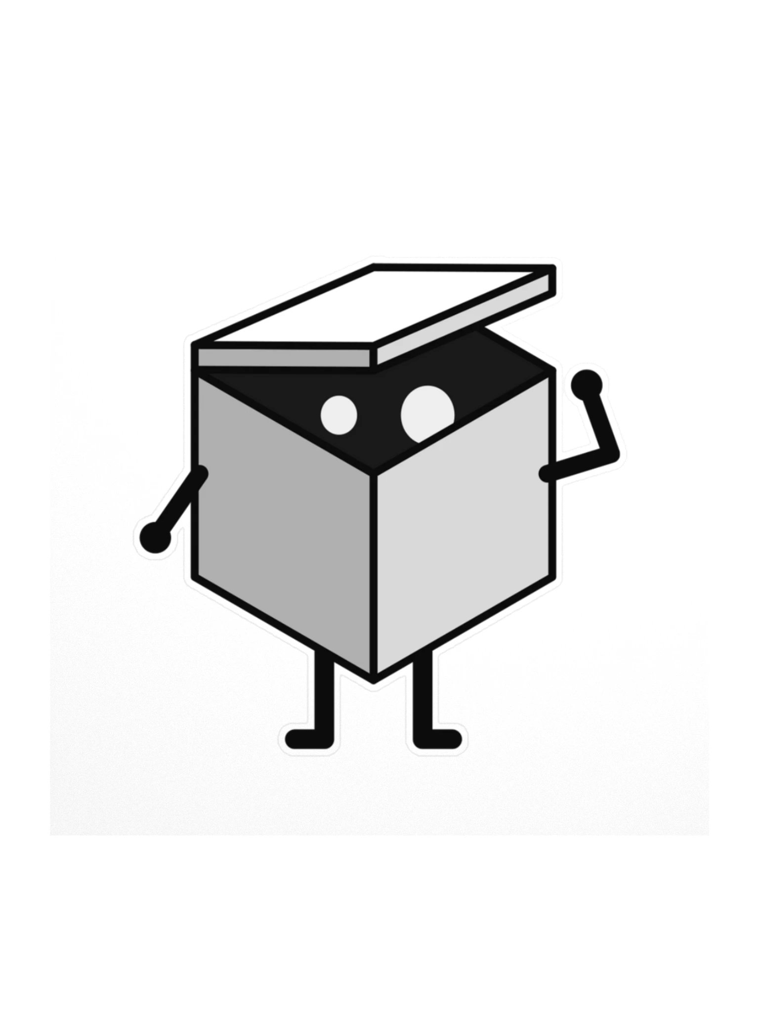 Curious Lid sticker product image (1)