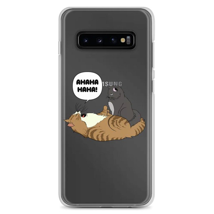 AHAHA Cat - Samsung Phone Case product image (2)