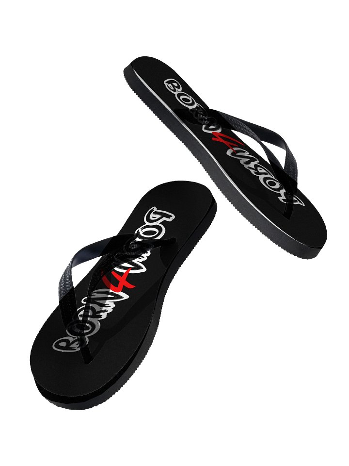 BORN4PORN b2 flip flops product image (2)