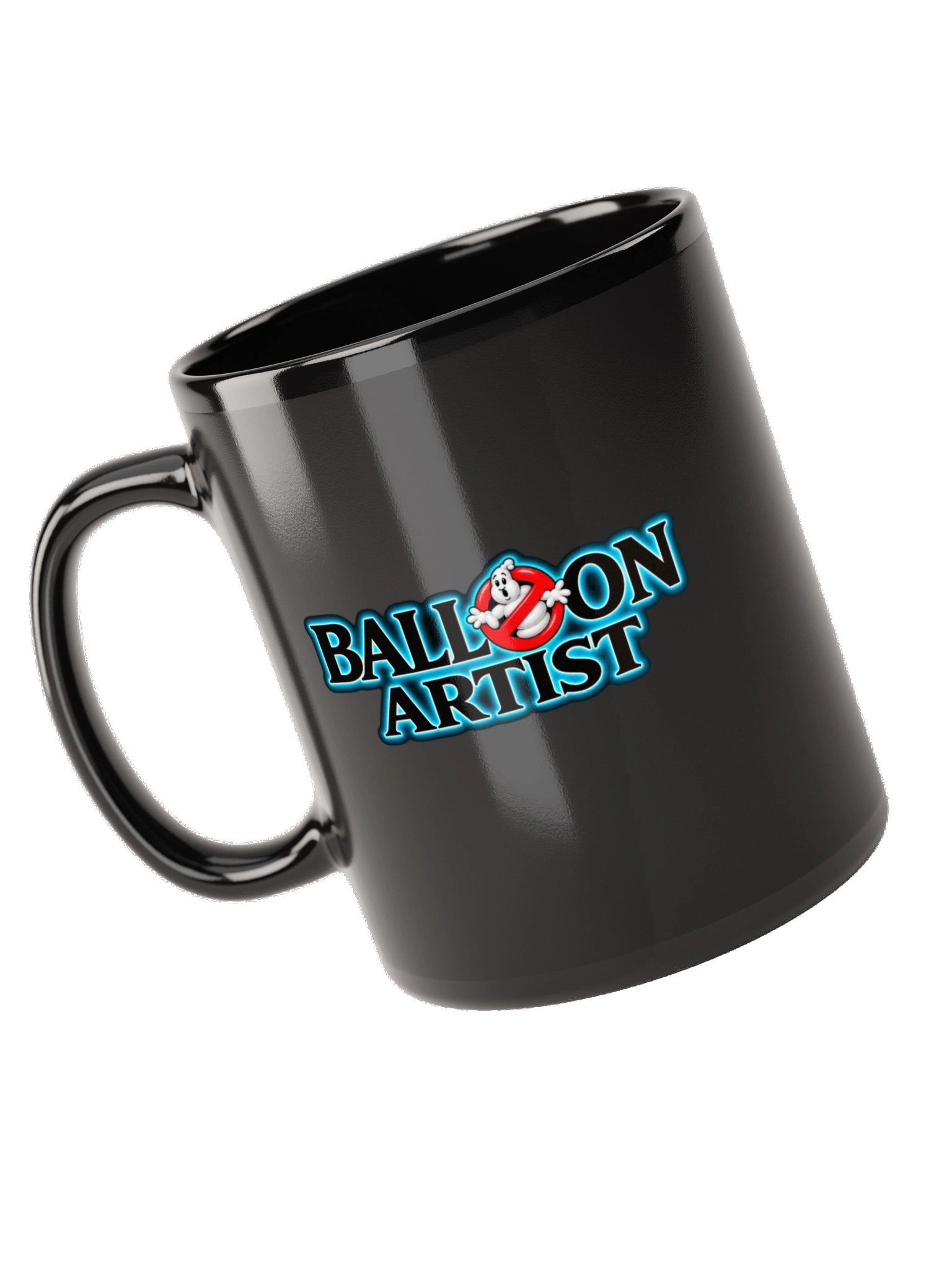 Balloon Artist Ghost Patrol Black Coffee Mug product image (10)