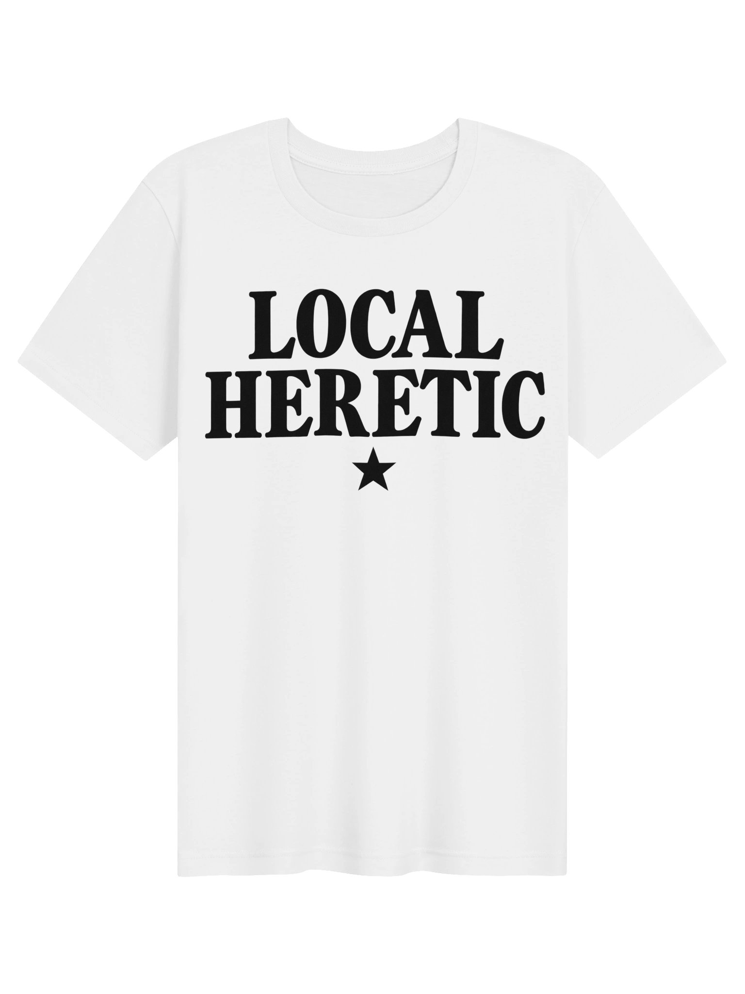 Local Heretic Tee | Funny Graphic Unisex Tee product image (7)